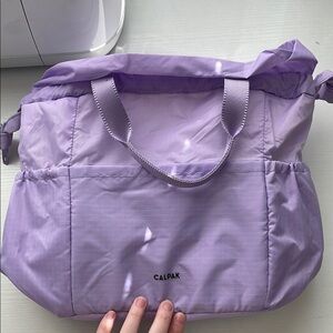 Calpak Lavender insulated lunch tote